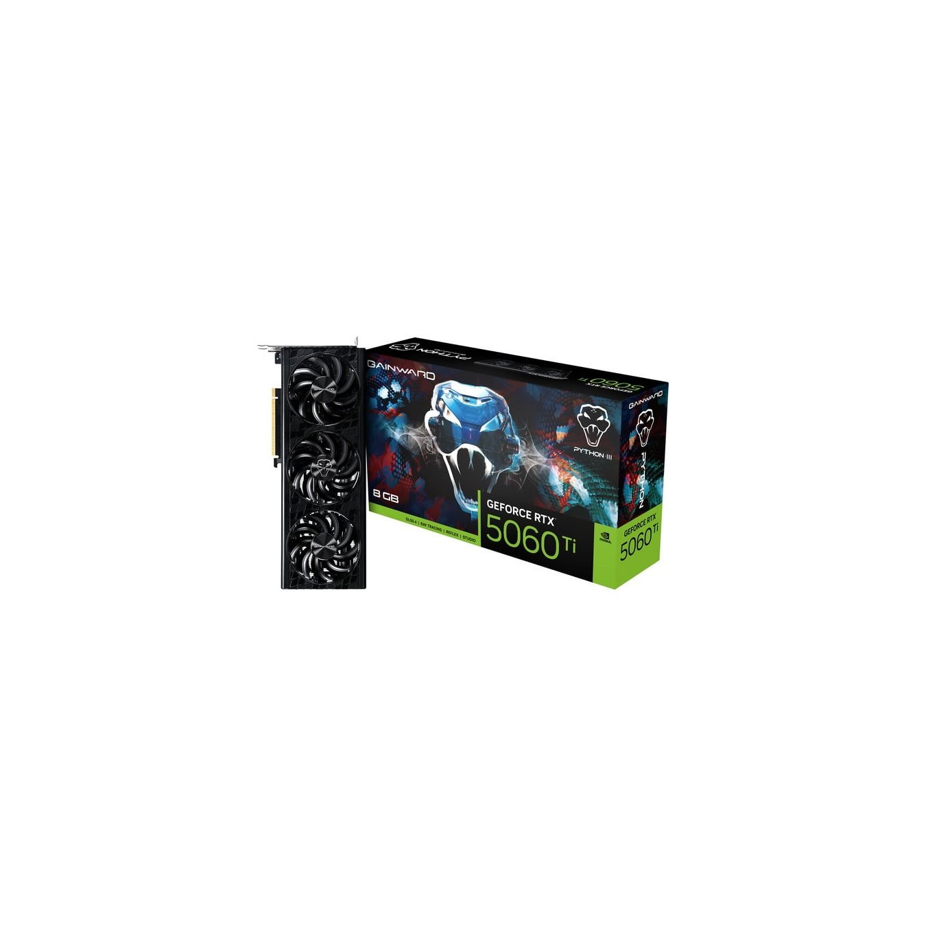 GeForce RTX 5060 Ti - Python III - 8GB, graphics card — Buy in Cyprus with Fast Delivery