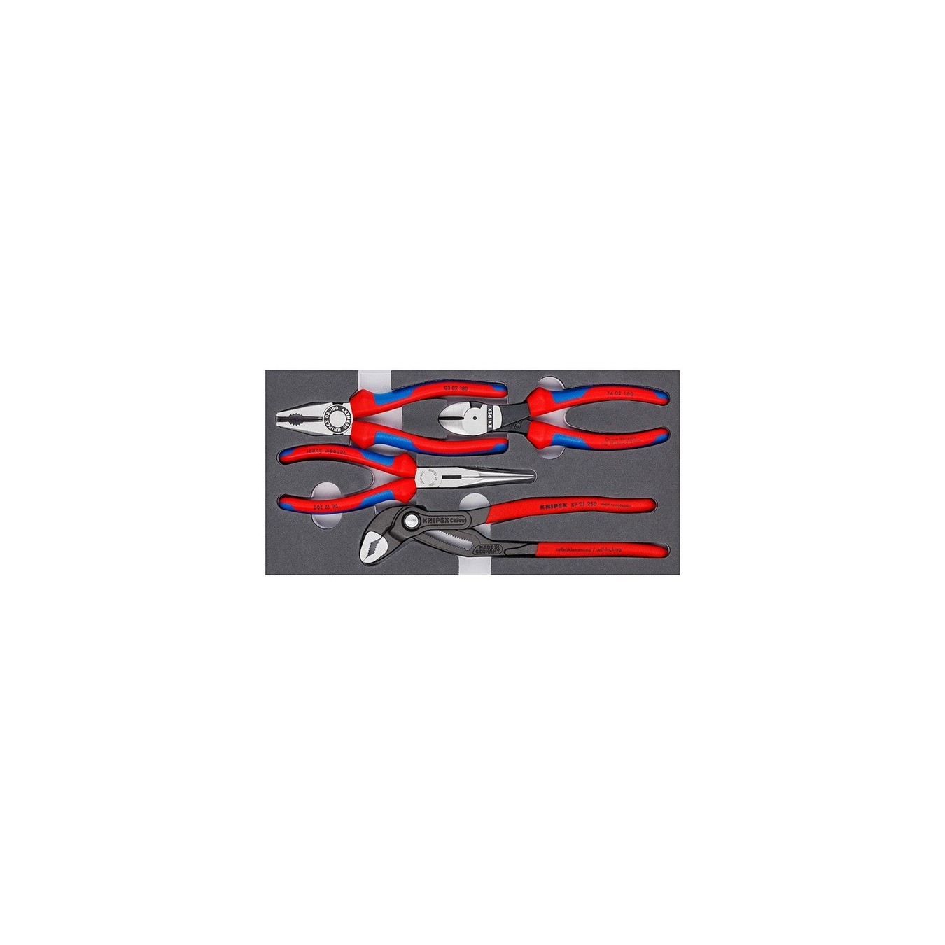Pliers set Basic - 002001V15 - 4 pieces — Buy in Cyprus with Fast Delivery