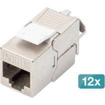 CAT 6A Keystone Module - Shielded, Tool-free - 12 Pieces — Buy in Cyprus with Fast Delivery
