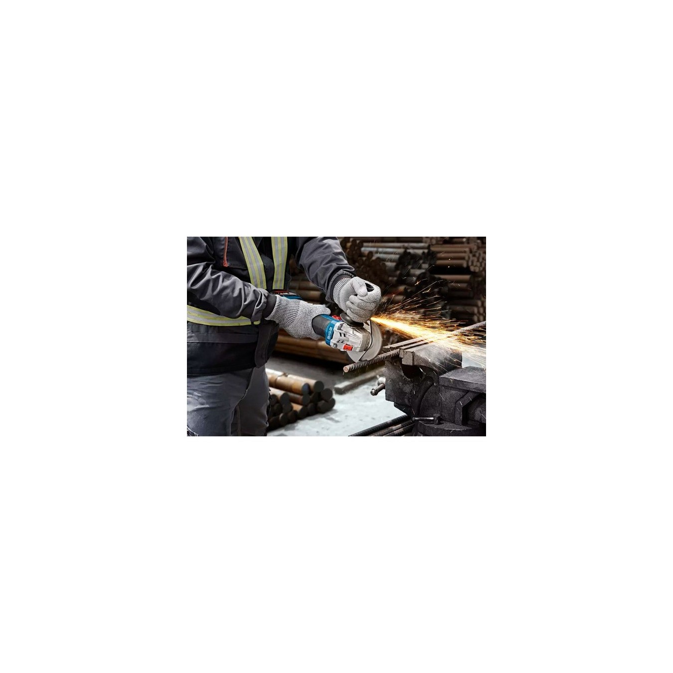 Cordless angle grinder - GWS 18V-8 - Professional solo, 18 volts — Buy in Cyprus with Fast Delivery