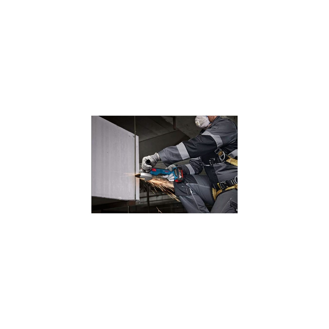 Cordless angle grinder - GWS 18V-8 - Professional solo, 18 volts — Buy in Cyprus with Fast Delivery
