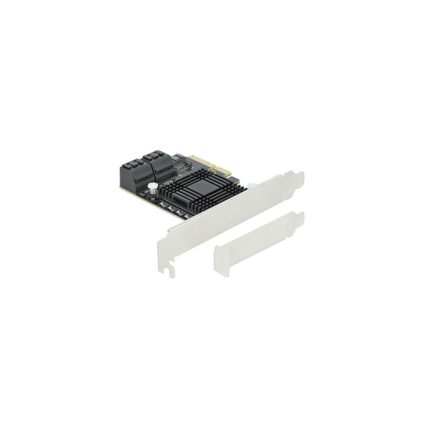 PCIe 5P SATA x4 LP, interface card - PCIe 5P SATA x4 LP — Buy in Cyprus with Fast Delivery