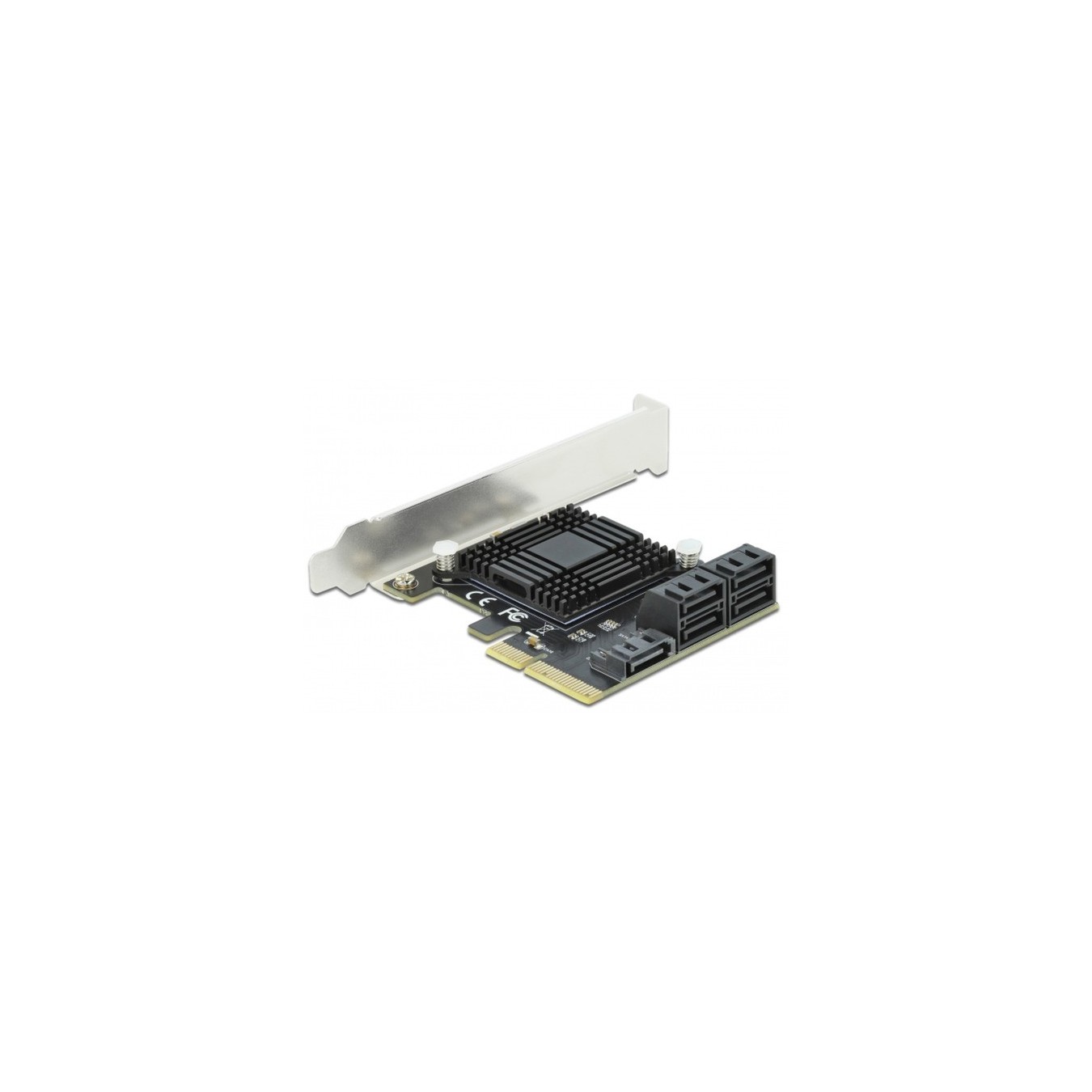 PCIe 5P SATA x4 LP, interface card - PCIe 5P SATA x4 LP — Buy in Cyprus with Fast Delivery