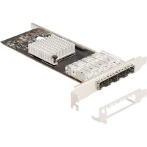 PCI Express x4 to 4 x SFP Slot Gigabit LAN i350 - LAN Adapter — Buy in Cyprus with Fast Delivery