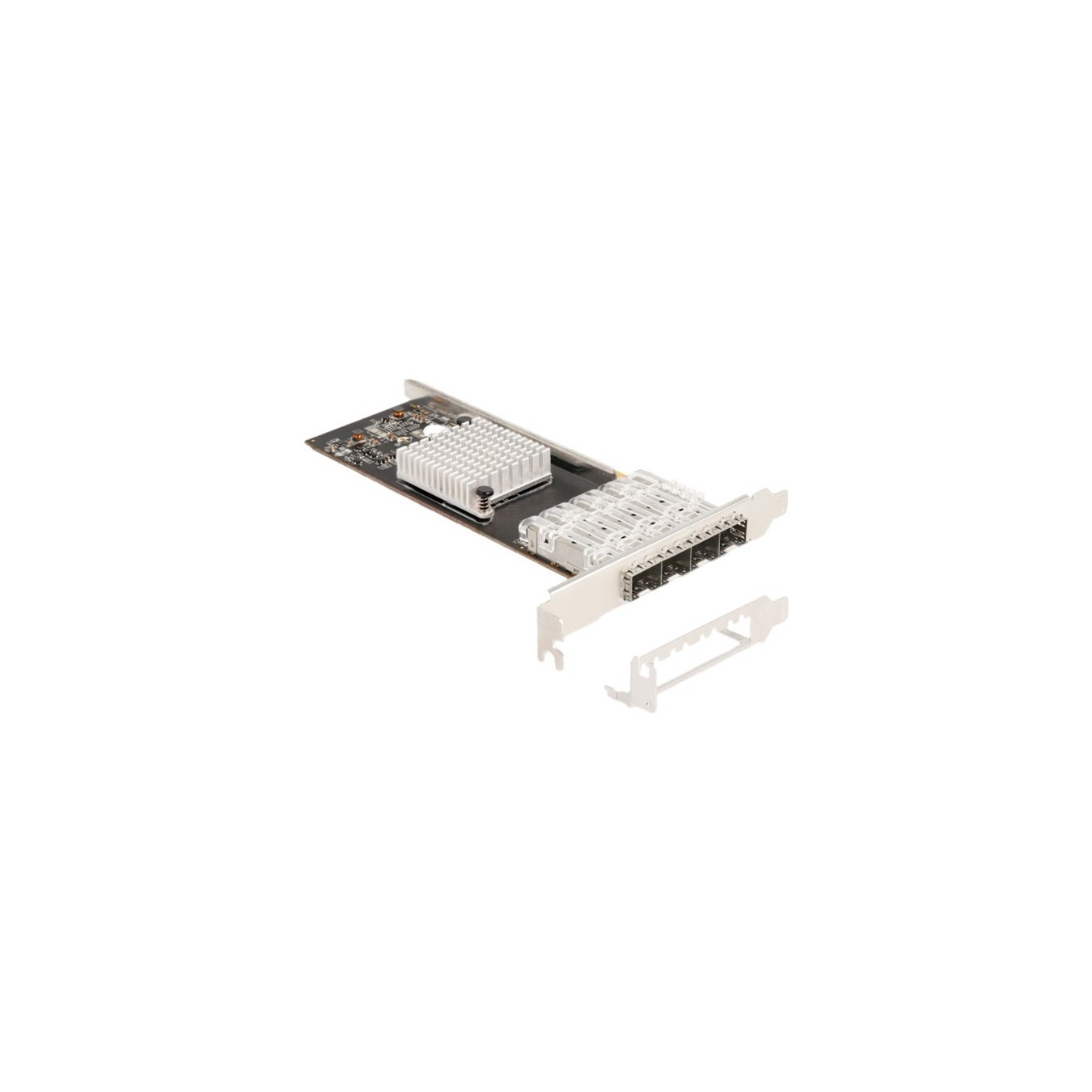 PCI Express x4 to 4 x SFP Slot Gigabit LAN i350 - LAN Adapter — Buy in Cyprus with Fast Delivery