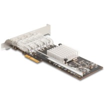 PCI Express x4 to 4 x SFP Slot Gigabit LAN i350 - LAN Adapter — Buy in Cyprus with Fast Delivery