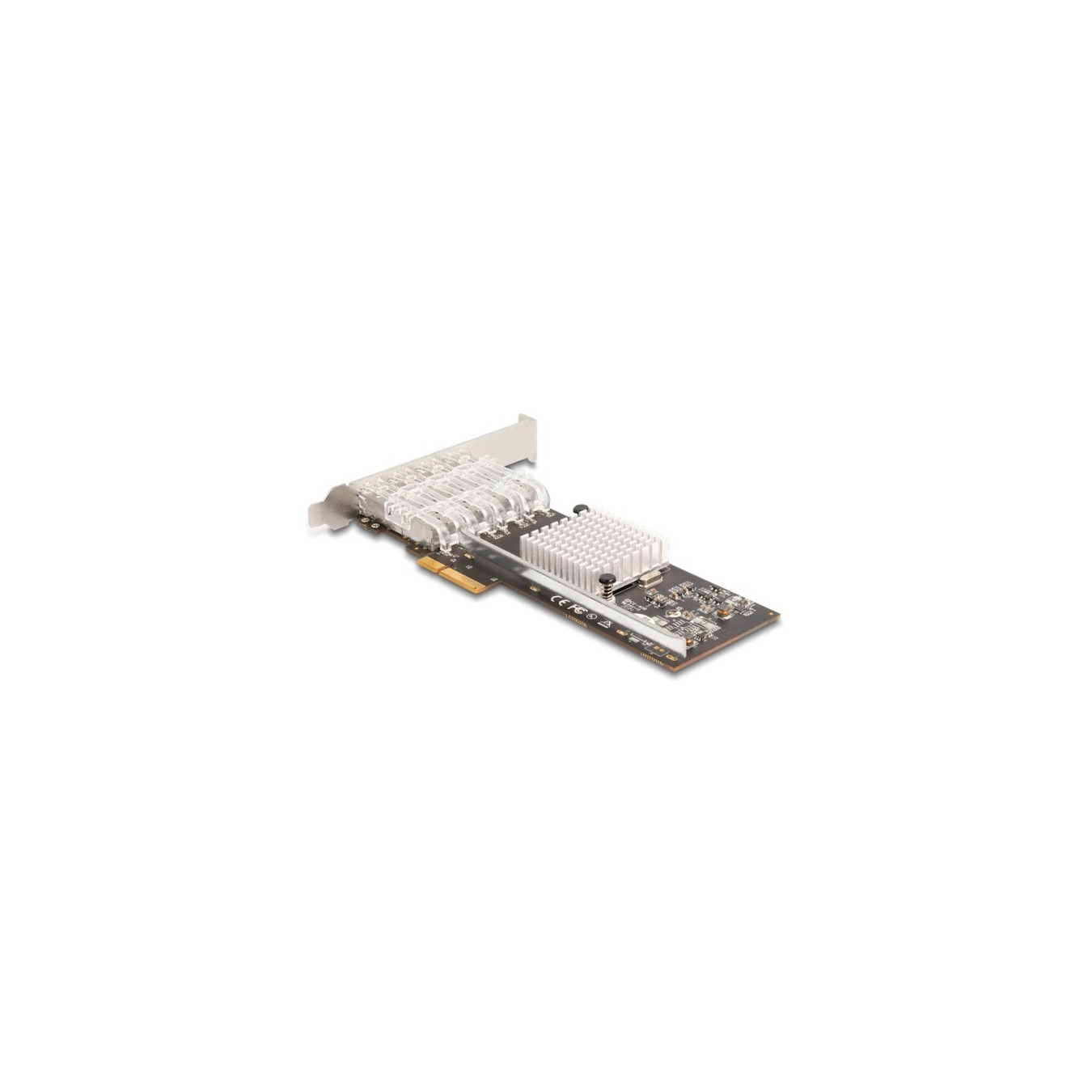 PCI Express x4 to 4 x SFP Slot Gigabit LAN i350 - LAN Adapter — Buy in Cyprus with Fast Delivery