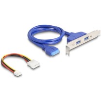 Converter M.2 Key B+M connector to 2 x USB 5 Gbps Type-A - interface extension — Buy in Cyprus with Fast Delivery