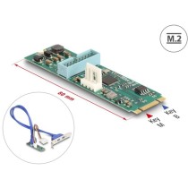 Converter M.2 Key B+M connector to 2 x USB 5 Gbps Type-A - interface extension — Buy in Cyprus with Fast Delivery