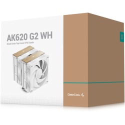 DeepCool AK620 G2 WH CPU Cooler - Dual Tower 6 Heatpipes (Boxed) — Buy in Cyprus with Fast Delivery