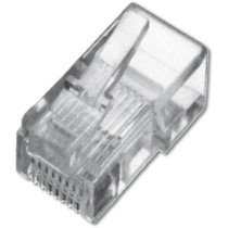 CAT.5e modular plug - for round cable, unshielded, 1 piece — Buy in Cyprus with Fast Delivery