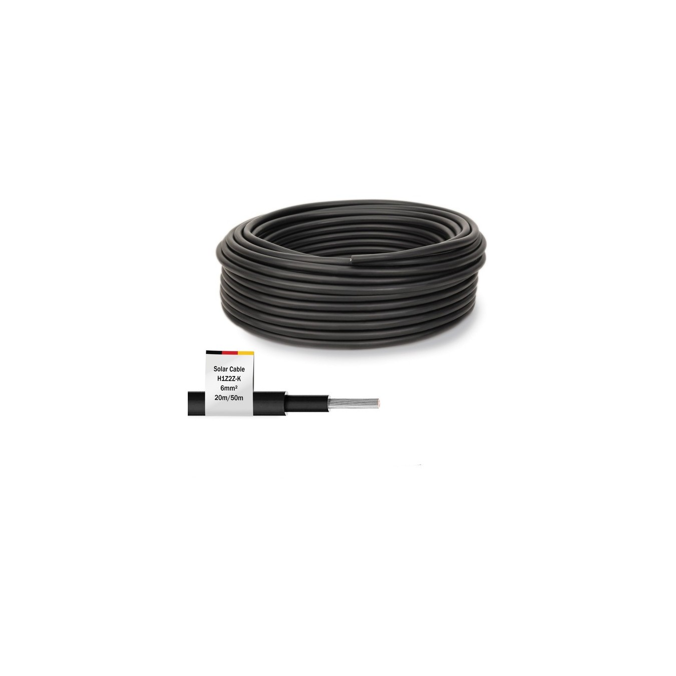 Solar Cable Installation - Ø 6mm2 PV 1,500V — Buy in Cyprus with Fast Delivery
