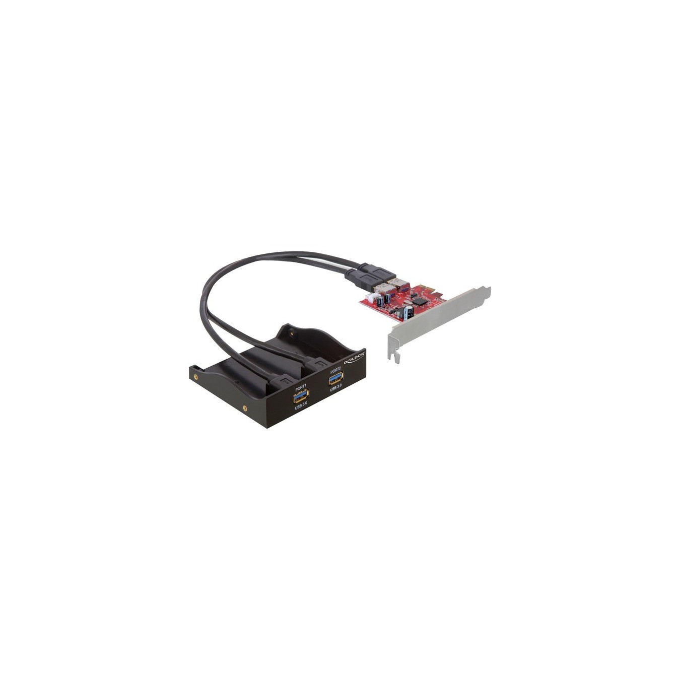 USB 3.0 Front Panel - 2-Port PCI Express Card Controller — Buy in Cyprus with Fast Delivery