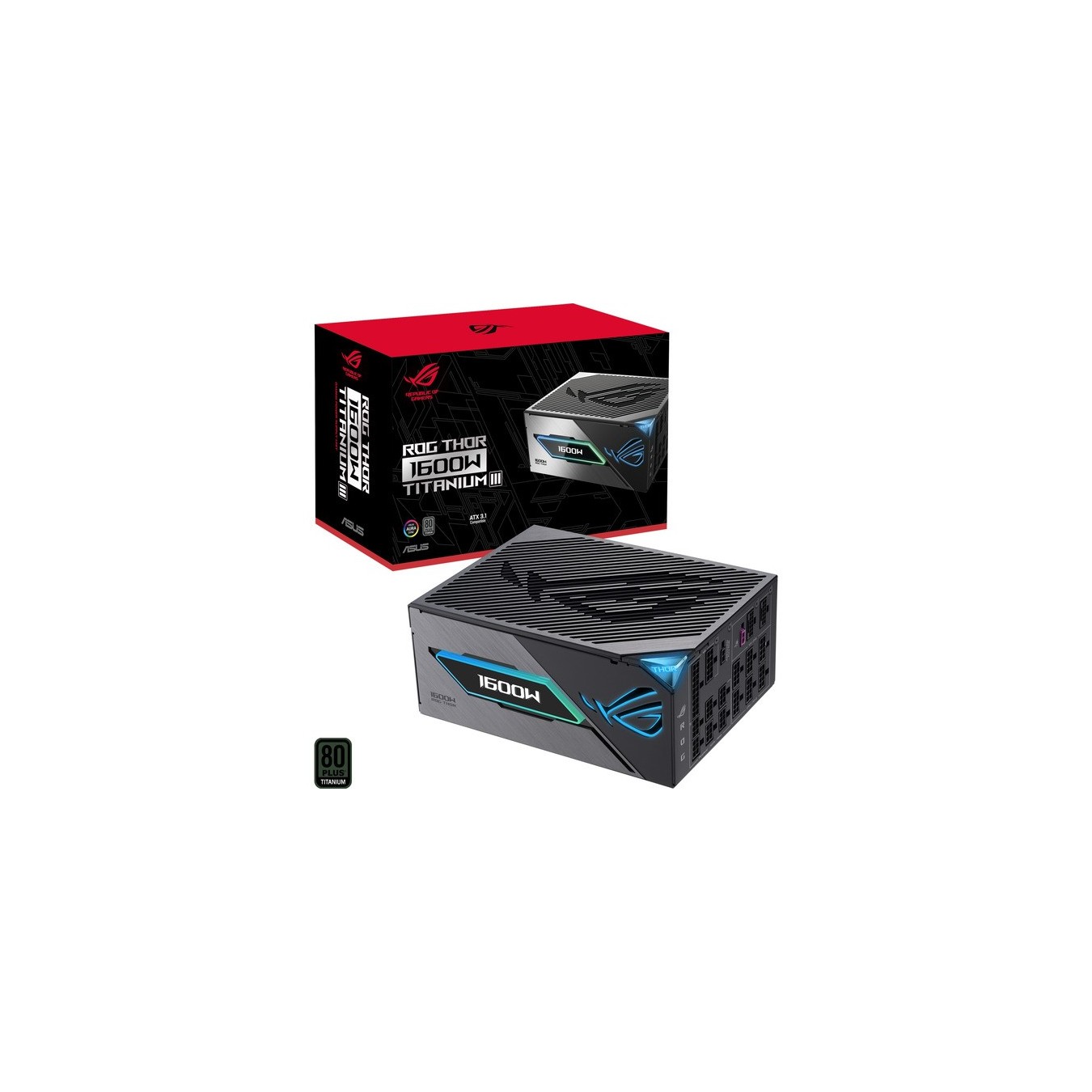 ROG PC power supply - THOR 1600W Titanium III - PC power supply — Buy in Cyprus with Fast Delivery