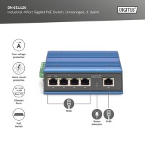 4 Port Gigabit PoE Industrial, Unmanaged, Switch — Buy in Cyprus with Fast Delivery