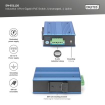 4 Port Gigabit PoE Industrial, Unmanaged, Switch — Buy in Cyprus with Fast Delivery