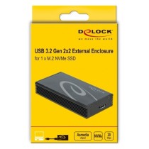 External enclosure for M.2 NVMe PCIe SSD - USB 3.2 Gen2x2 USB-C — Buy in Cyprus with Fast Delivery