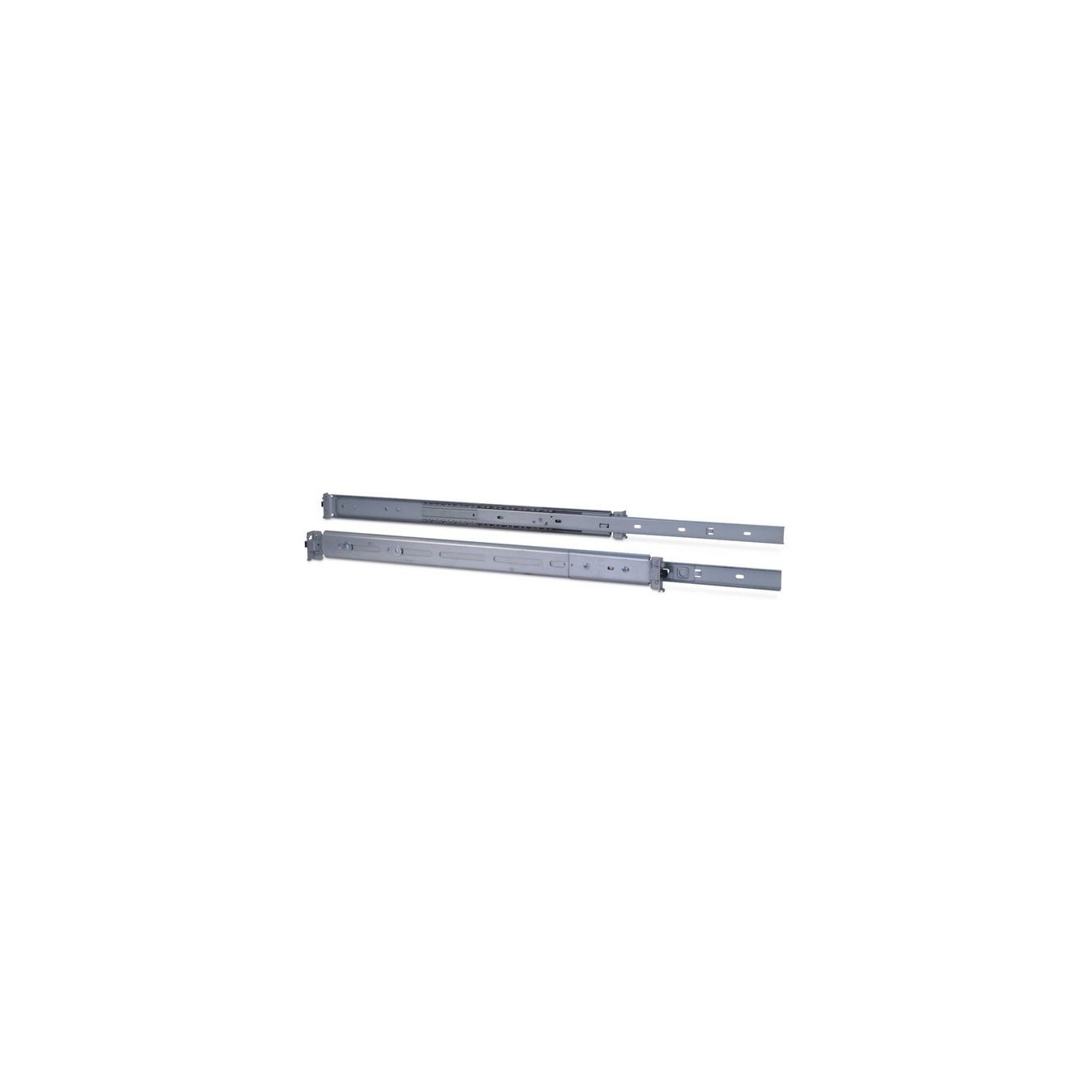 2U Telescopic Rails - 455 mm, Built-in Rails — Buy in Cyprus with Fast Delivery