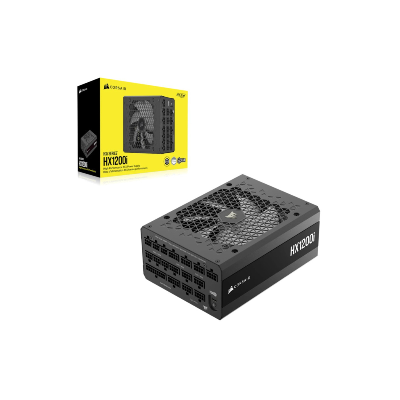 Corsair HX1200i - CP-9020307-EU - 1200W 80 PLUS Platinum Fully-Modular ATX 3.1 Black — Buy in Cyprus with Fast Delivery