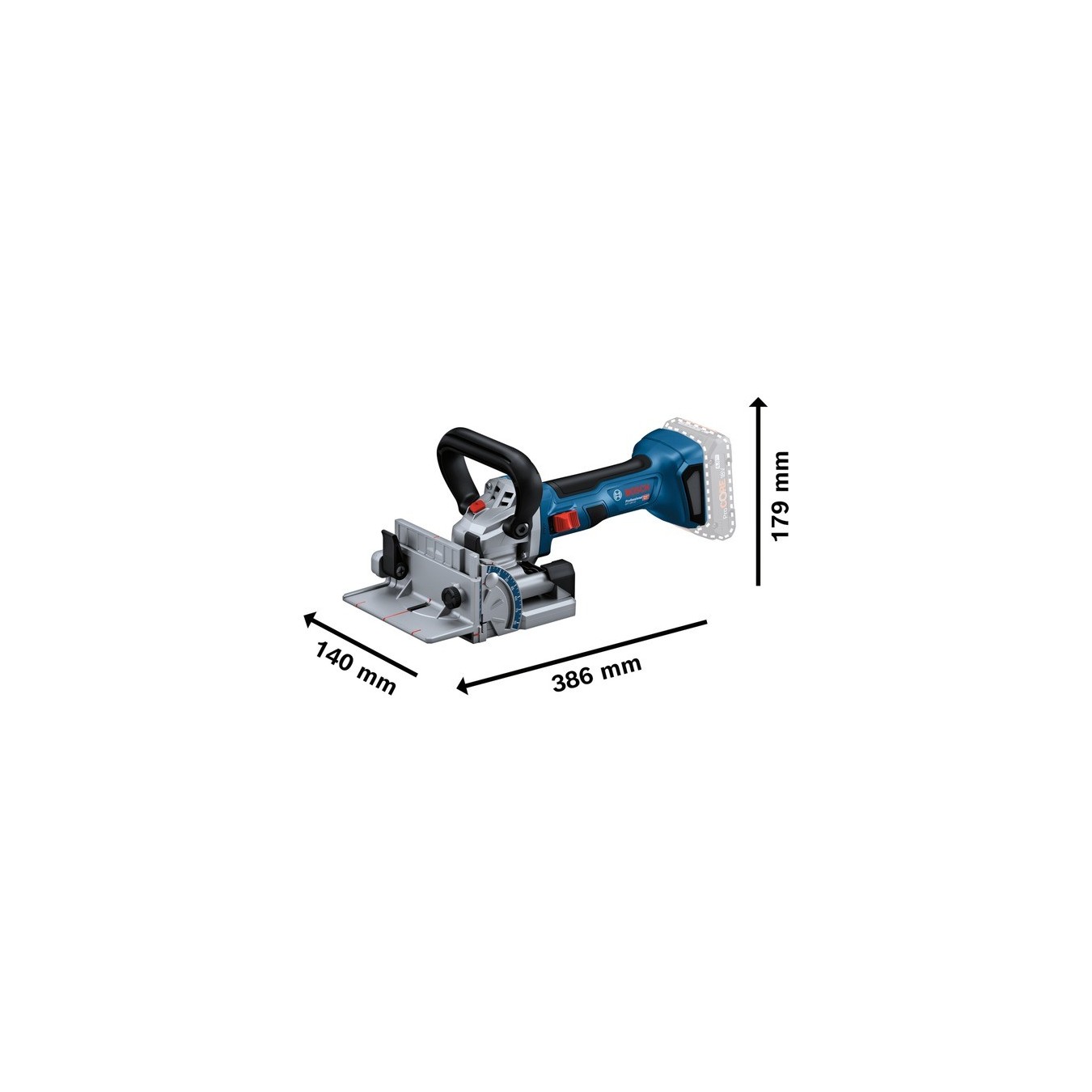 Cordless flat dowel cutter - GFF 18V-22 - Professional Solo, 18 volts, groove cutter — Buy in Cyprus with Fast Delivery