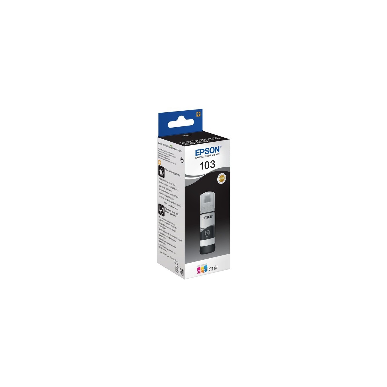 Ink Black 103 EcoTank - C13T00S14A10 - Black EcoTank — Buy in Cyprus with Fast Delivery
