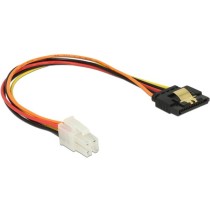 Cable P4 4 pin (male) to SATA 15 pin (female) - P4 4 pin (male) to SATA 15 pin (female) — Buy in Cyprus with Fast Delivery