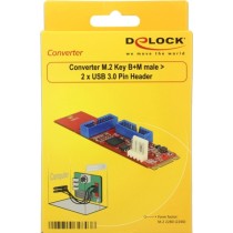 M.2 Key B+M connector to 2 x USB 3.0 header connector - Converter — Buy in Cyprus with Fast Delivery