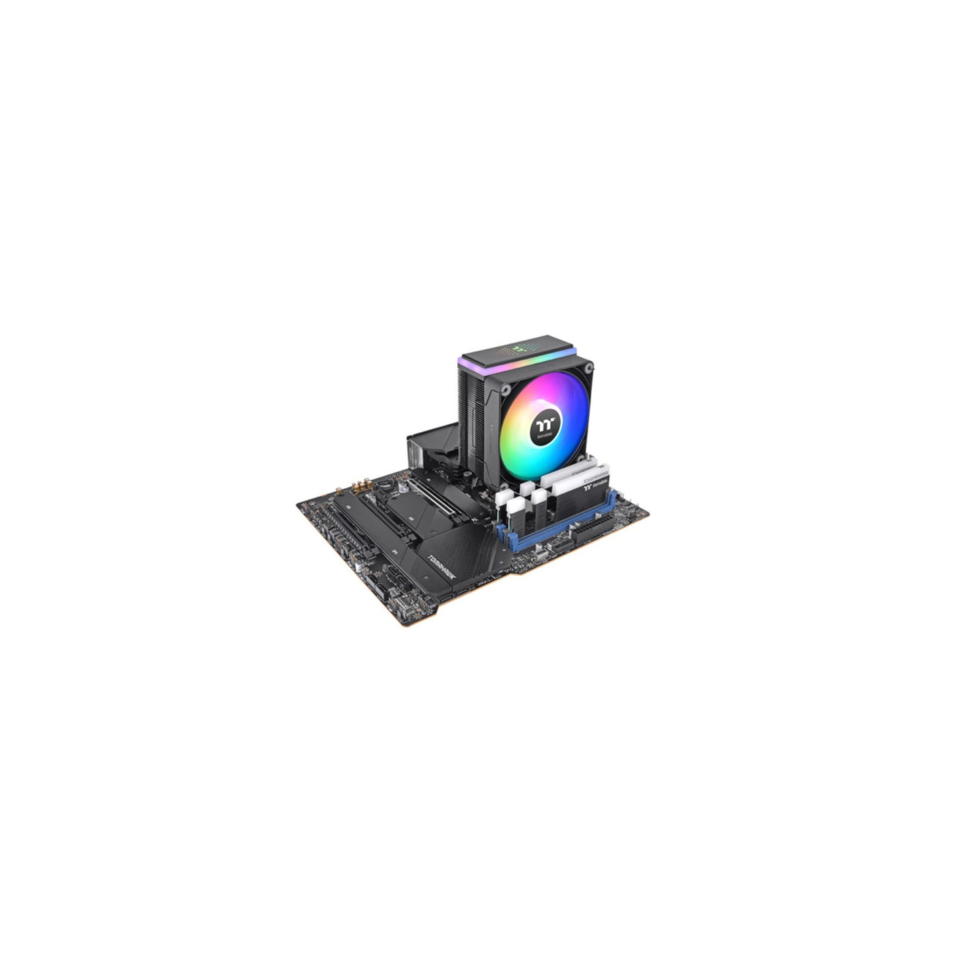 Thermaltake ASTRIA 200 ARGB - CL-P119-AL12SW-A - Black 120mm ARGB CPU Air Cooler, 210W TDP — Buy in Cyprus with Fast Delivery