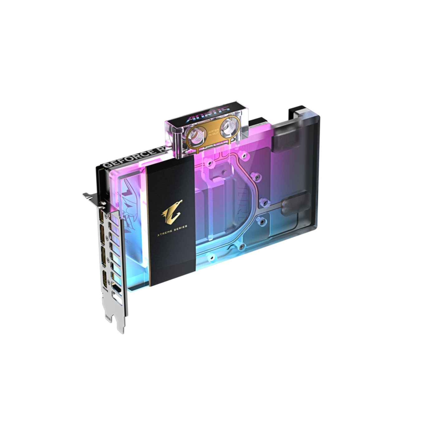GIGABYTE AORUS XTREME WATERFORCE WB RTX 5080 Graphics Card – 16GB GDDR7 2805MHz | Armenius Store