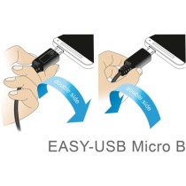 EASY-USB 2.0 Cable - USB-A Plug to Micro-USB Plug 90° — Buy in Cyprus with Fast Delivery