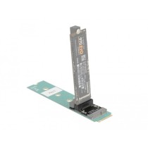 Adapter M.2 Key A+E to Key M Slot Angled with Holder - Interface Card — Buy in Cyprus with Fast Delivery