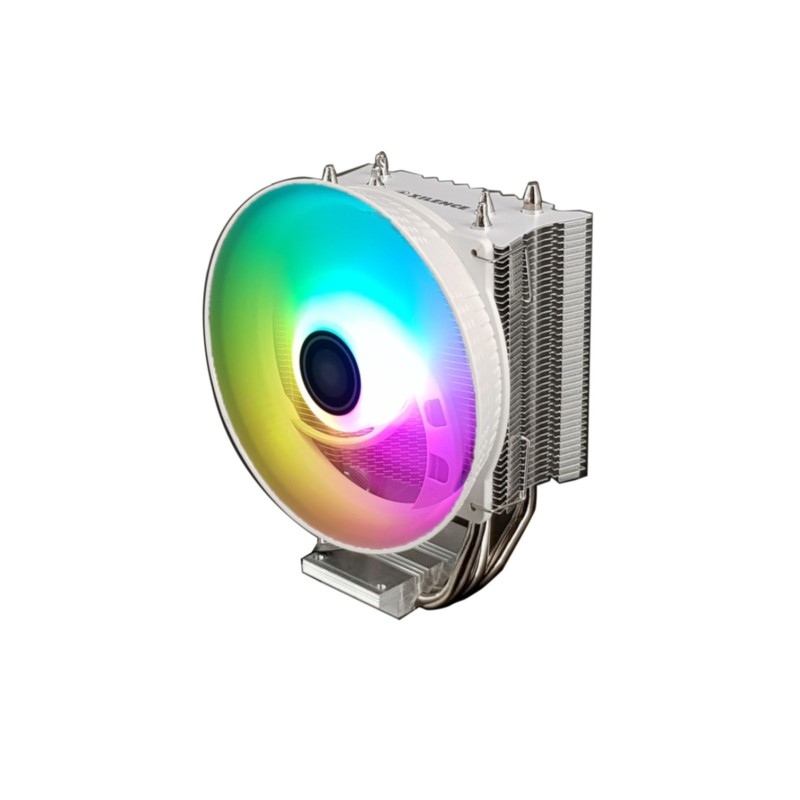 Buy Xilence M403-PRO CPU Cooler - White ARGB, 120mm PWM Fan, 150W TDP, Multi-socket in Cyprus, Nicosia, Limassol, Larnaka, Pafos