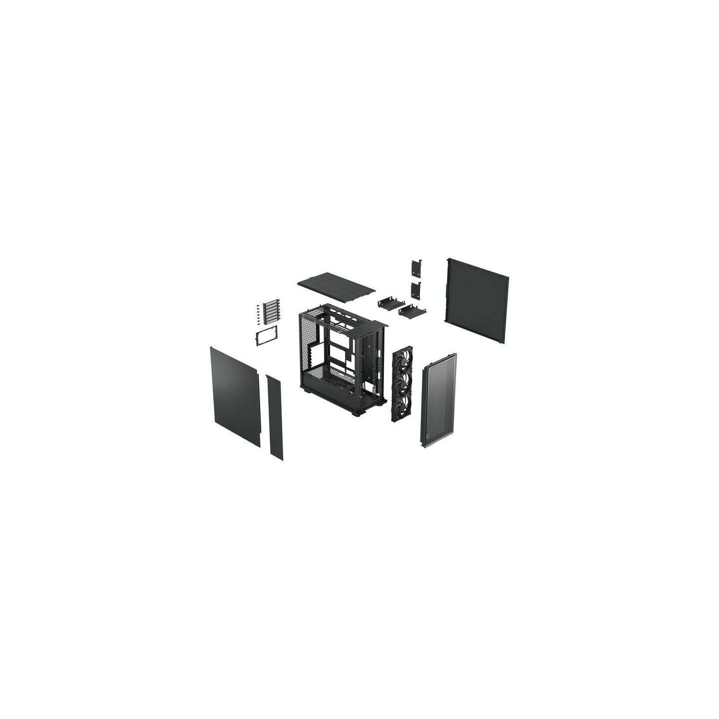 Fractal Design Epoch XL Solid - E-ATX Tower Case (Boxed) — Buy in Cyprus with Fast Delivery