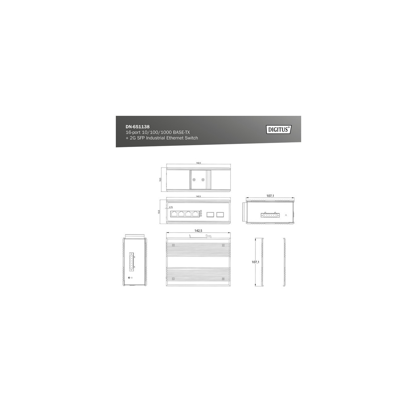 Network Switch - 16 port Gigabit Ethernet network, switch — Buy in Cyprus with Fast Delivery