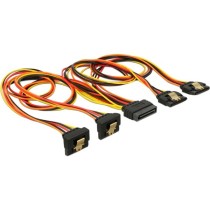 SATA 15Pin to 2x angled (bottom) + 2x straight, cable — Buy in Cyprus with Fast Delivery