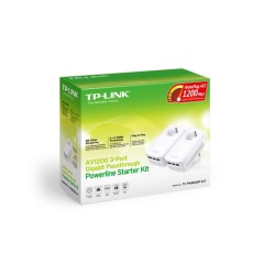 Buy TP-Link Powerline Adapter Kit - TL-PA8030P - 1.2Gbps, 3x Gigabit Ports, MIMO... in Cyprus, Nicosia, Limassol, Larnaka, Pafos
