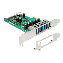 PCI Express x1 card - for 6 x external + 1 x internal USB 5, USB controller — Buy in Cyprus with Fast Delivery