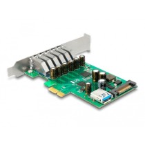 PCI Express x1 card - for 6 x external + 1 x internal USB 5, USB controller — Buy in Cyprus with Fast Delivery