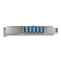 PCI Express x1 card - for 6 x external + 1 x internal USB 5, USB controller — Buy in Cyprus with Fast Delivery