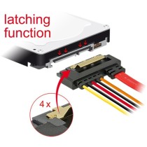 Adapter Cable SATA 7Pin + 2Pin to SATA 22Pin - SATA 7Pin + 2Pin to SATA 22Pin — Buy in Cyprus with Fast Delivery