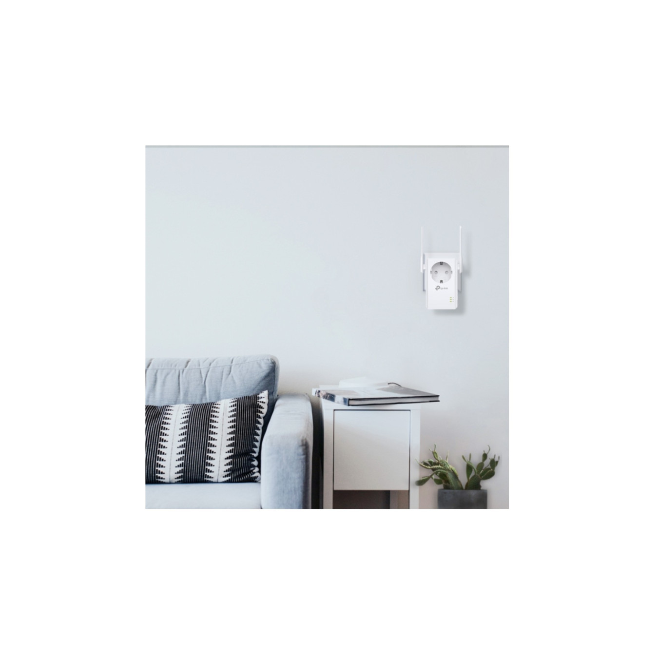 TP-Link TL-WA860RE - Wall-Plug Wi-Fi Range Extender - 300Mbps N, White, Pass-Through Socket — Buy in Cyprus with Fast Delivery