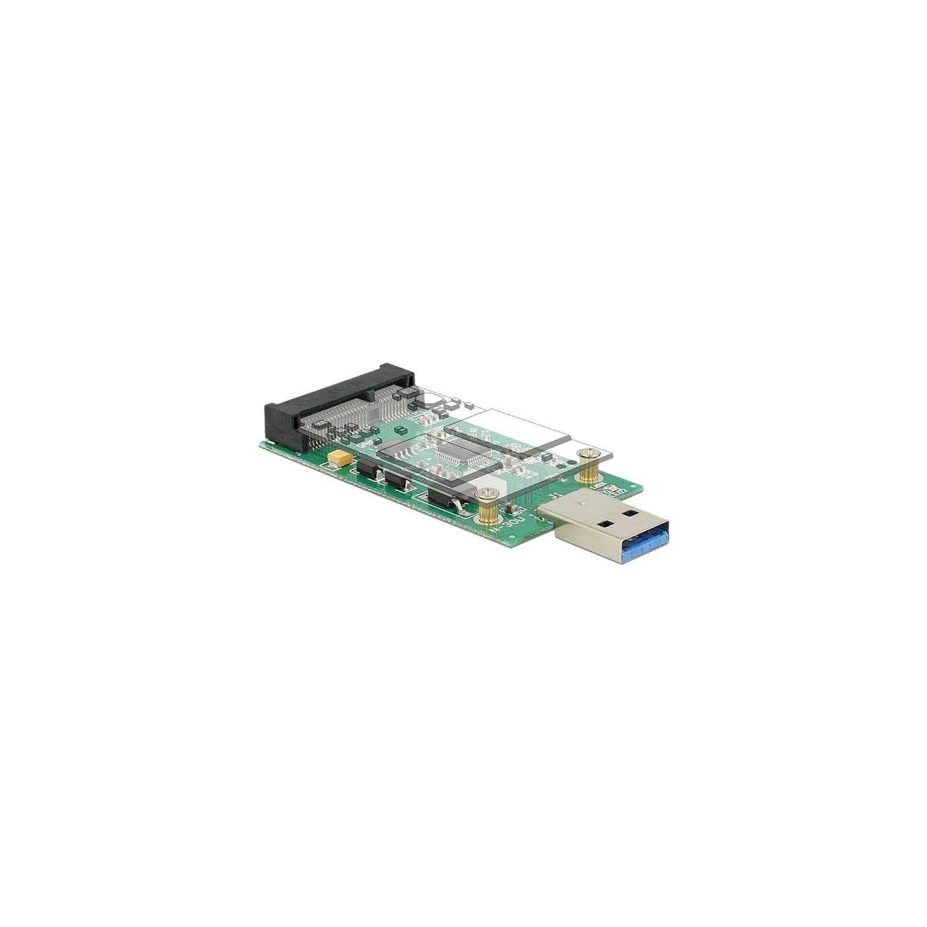 Converter USB 3.0 A male - to mSATA — Buy in Cyprus with Fast Delivery