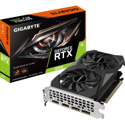 Gigabyte GeForce RTX 3050 WINDFORCE OC V2 6GB GDDR6 Graphics Card - GV-N3050WF2OCV2-6GD (Boxed)