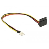 Cable Power Floppy - 4Pin (male) to SATA 15Pin (female) — Buy in Cyprus with Fast Delivery