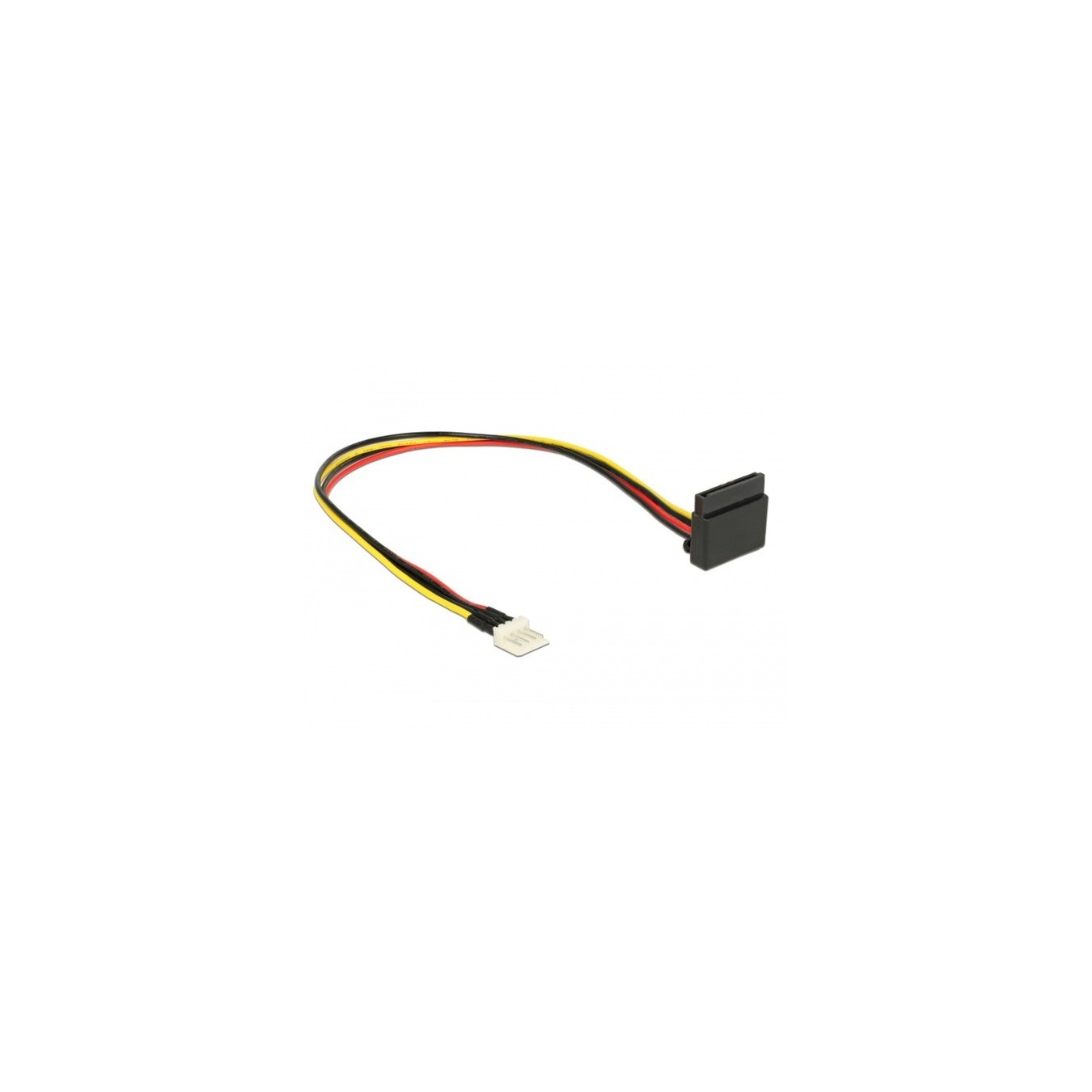 Cable Power Floppy - 4Pin (male) to SATA 15Pin (female) — Buy in Cyprus with Fast Delivery