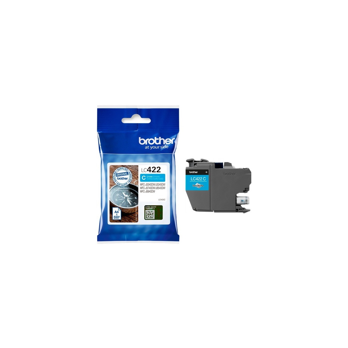Ink - LC-422C - Cyan — Buy in Cyprus with Fast Delivery