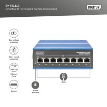 8 Port Gigabit Ethernet, Switch - Gigabit Ethernet — Buy in Cyprus with Fast Delivery