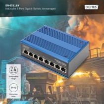 8 Port Gigabit Ethernet, Switch - Gigabit Ethernet — Buy in Cyprus with Fast Delivery