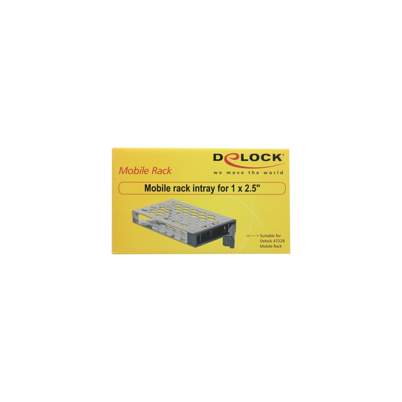 Delock 47229 Drive Tray 2.5-inch SATA/SAS – Metal Slot | Armenius Store
