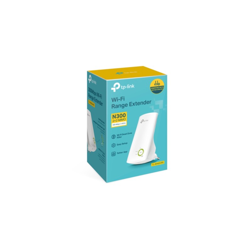 Buy TP-Link TL-WA854RE - N300 Wireless Universal Range Extender - Wall-Plug, Whi... in Cyprus, Nicosia, Limassol, Larnaka, Pafos